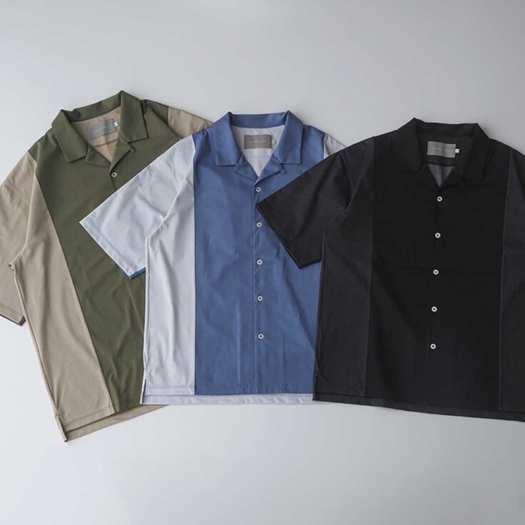 BI-COLOR TRICOT SHIRT